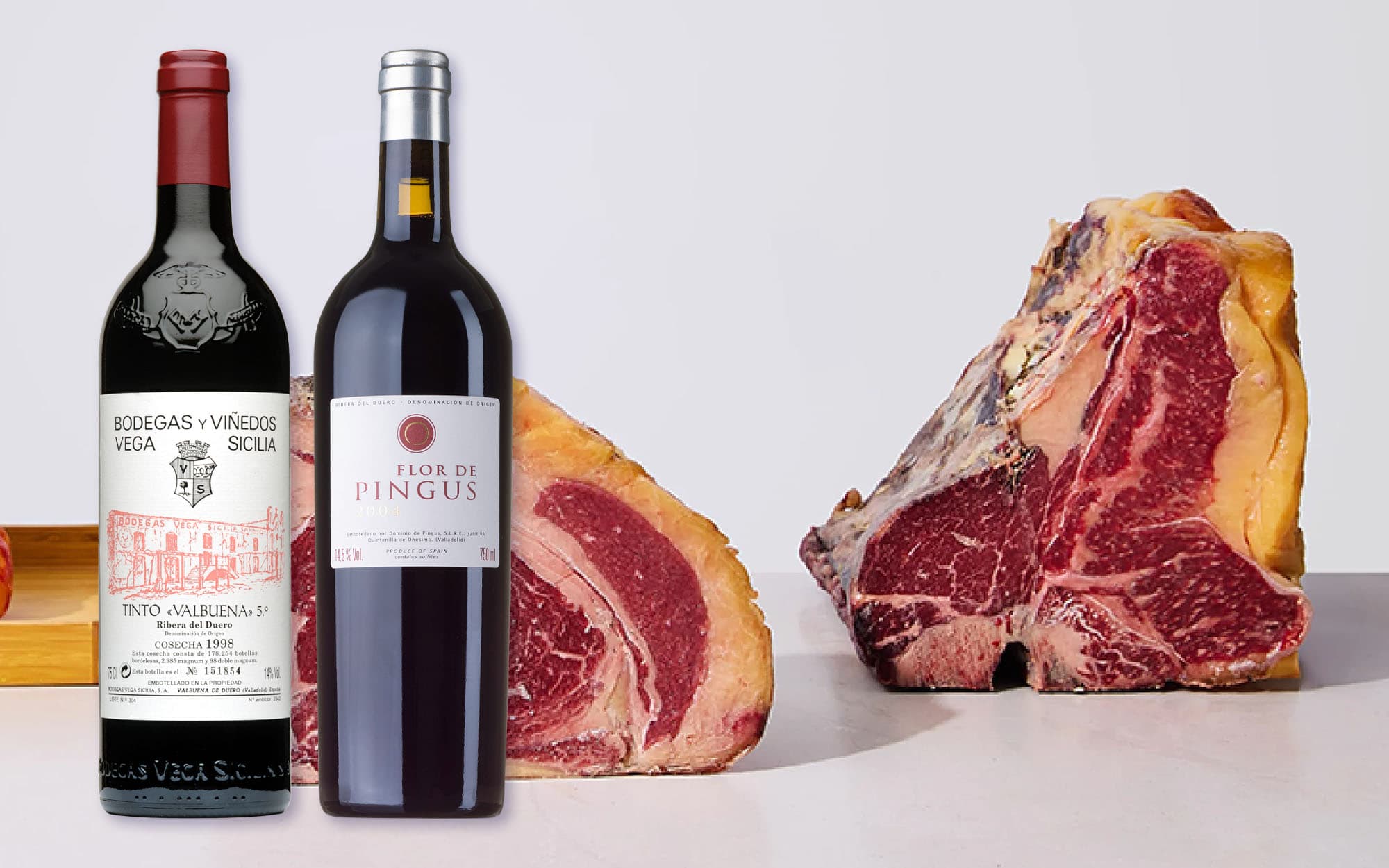 Degustační večeře Rubia Gallega & Vega Sicilia & Flor de Pingus