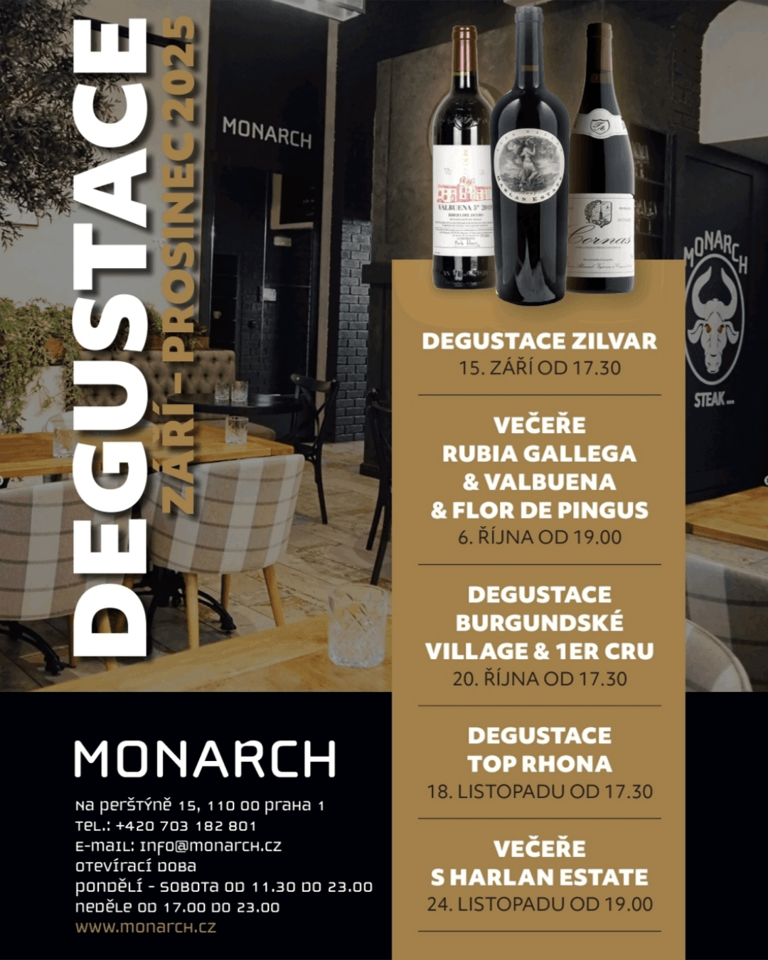 Degustace 2. pololetí 2025