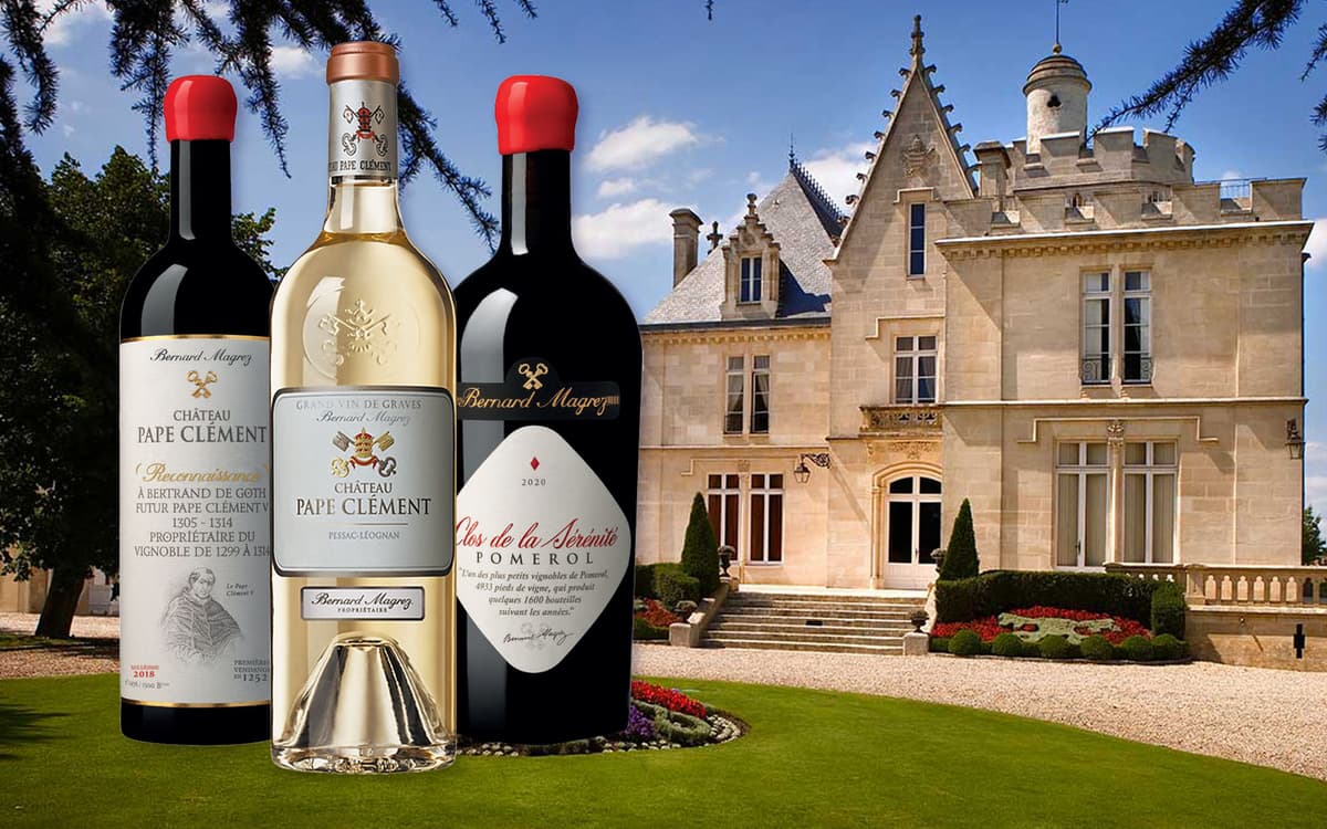 Bernard Magrez wine tasting